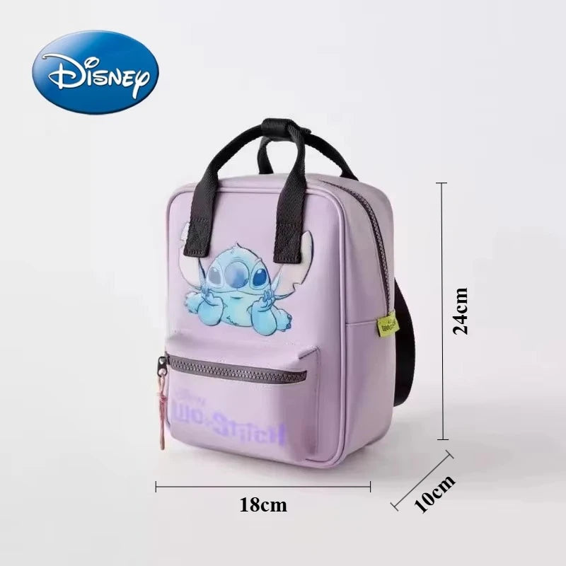 Sac à dos tendance Disney Mickey Mouse pour femme, cartable en toile Minnie, grande capacité, pour filles