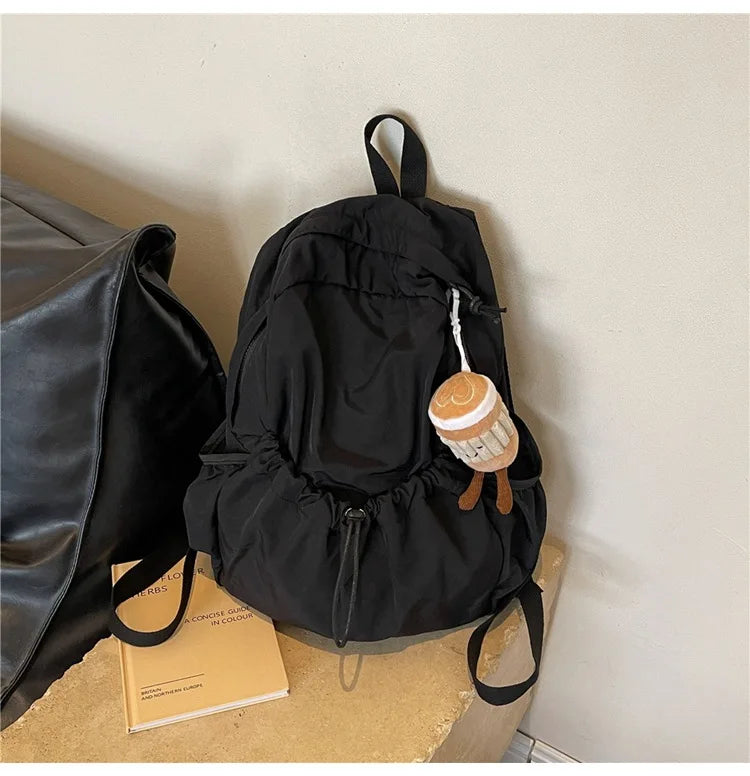 Fashion Nylon Backpack for Women Trendy Backpack for Girls Class Bags for Girl Back To School Bags Travel Bag Mochila Рюкзак Sac