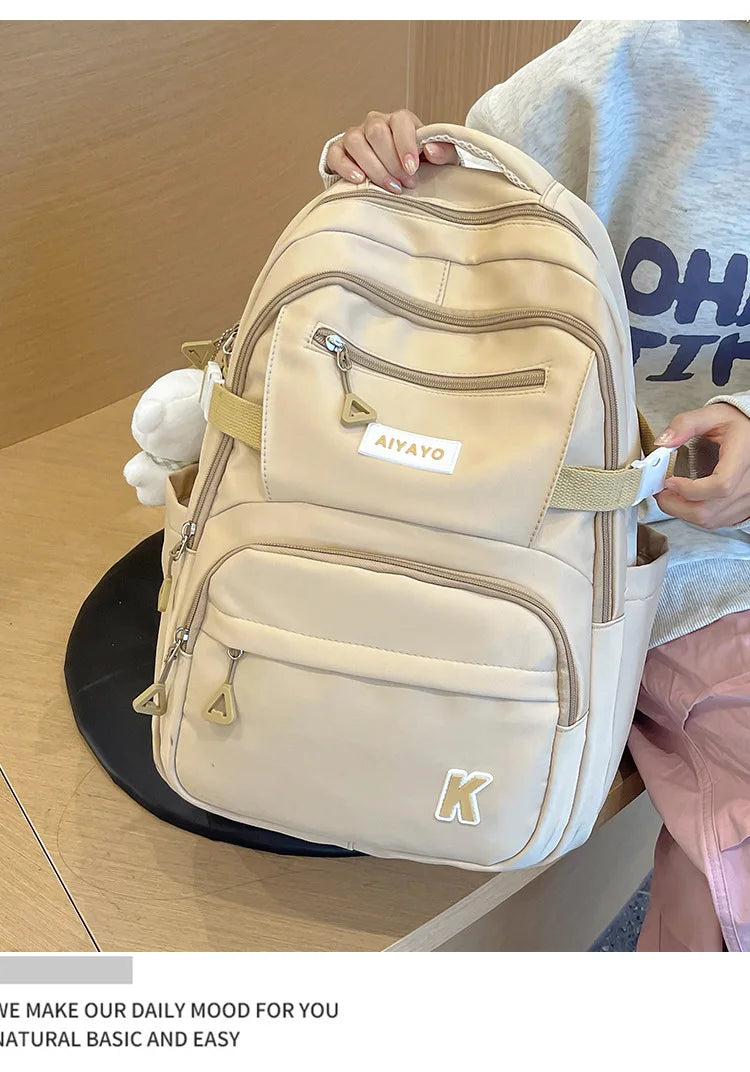 Women's Bag Backpacks Woman Bags Backpack Bagpacks Travel Female Back Pack Mens Ita Ladies 2024 Kawaii Multifinonal School Trend