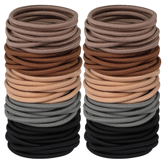 20/50/100cs Women Girls Hair Rubber Bands Hair Tie Ropes Elastic Hairband Ponytail Holders Headbands Scrunchies