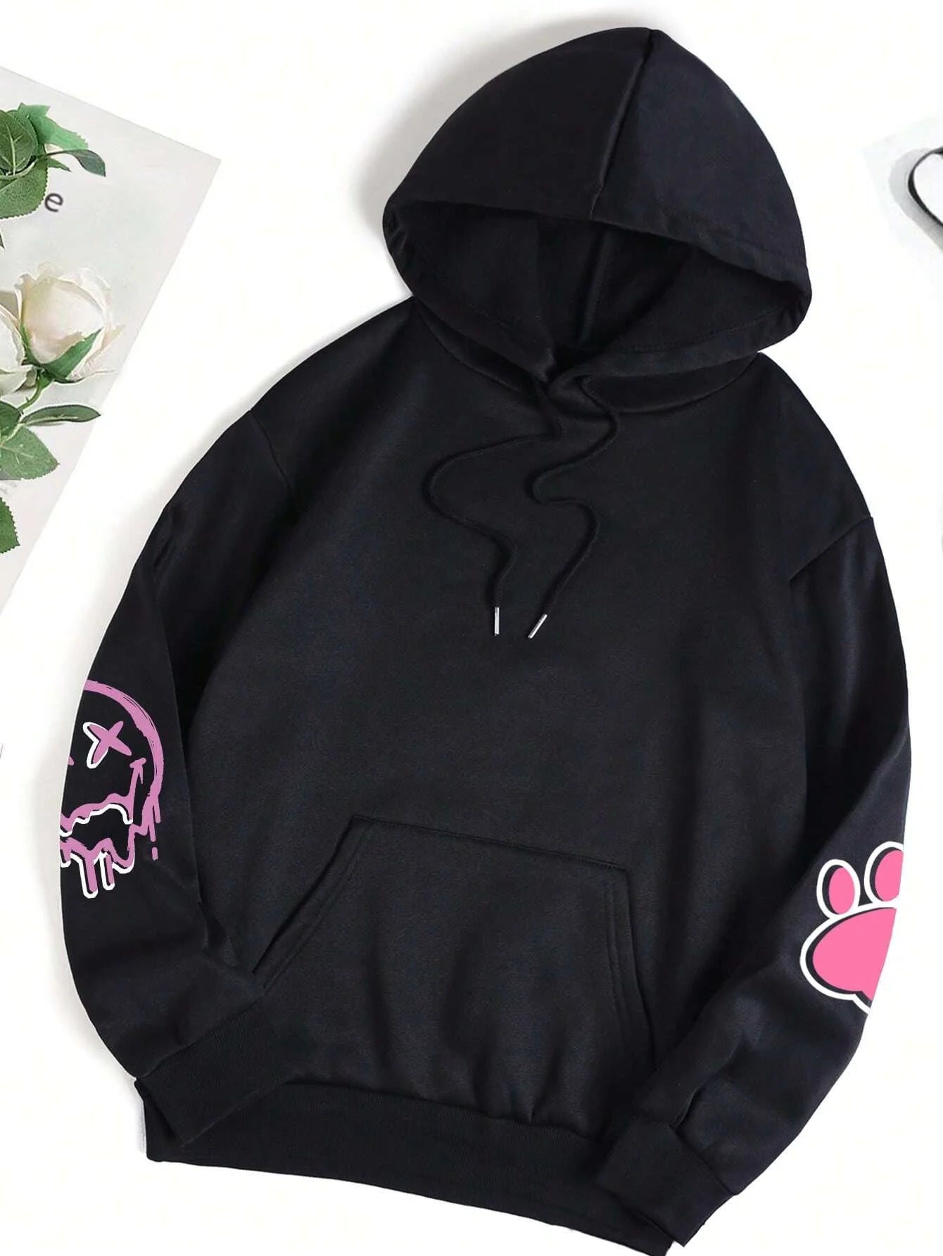 Hip Hop Street Casual Printed Men Women Hoodies Fashion Hoodie Oversize Loose New Sweatshirts Autumn Warm Fleece Clothing Couple