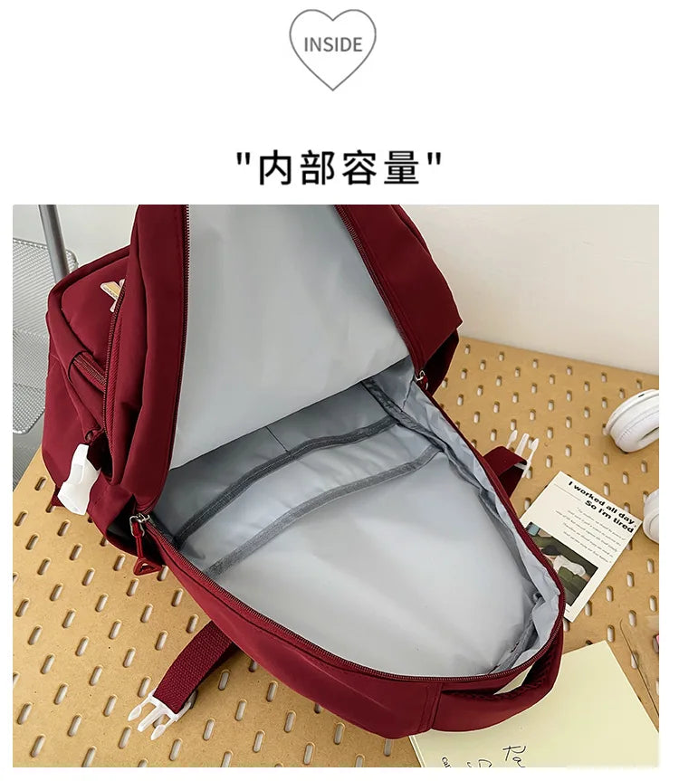 Women's Bag Backpacks Woman Bags Backpack Bagpacks Travel Female Back Pack Mens Ita Ladies 2024 Kawaii Multifinonal School Trend