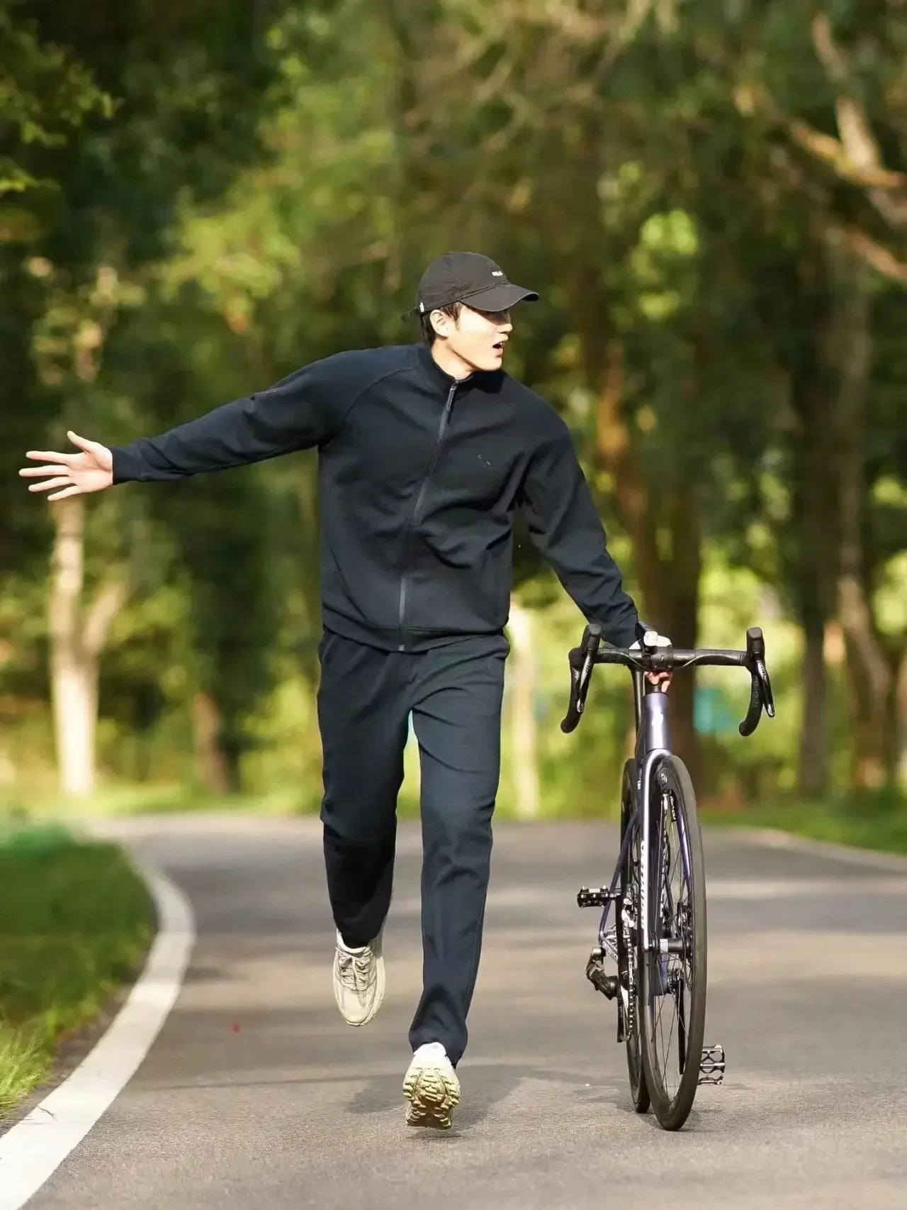 Pantalon de survêtement pour homme, nouveau modèle d'automne et d'hiver, avec lettres imprimées, style trapèze de basket-ball, leggings, pantalon de survêtement en coton, pantalon décontracté de grande marque