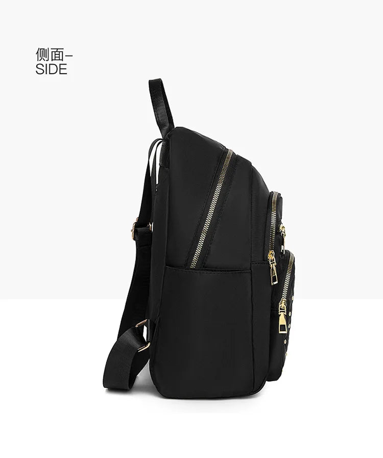 Women's Backpack 2023 New Large Capacity Outdoor Travel and Leisure Backpack Wholesale Simple Women's Small Backpack