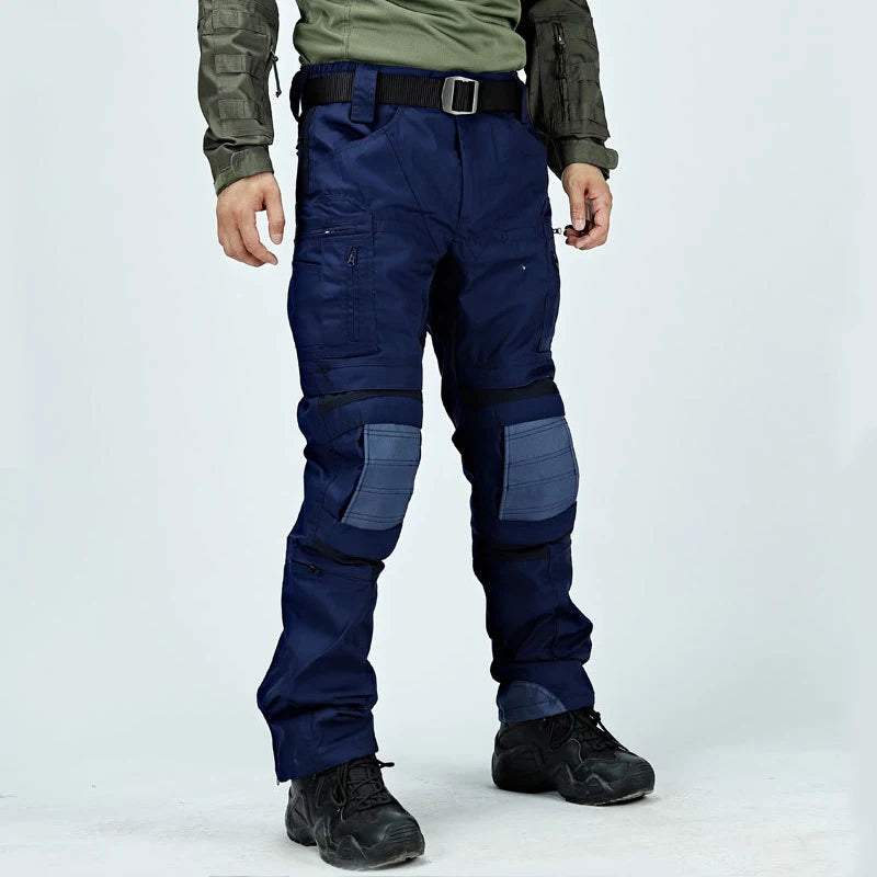 Pantalon cargo imperméable pour homme, pantalon tactique d'entraînement militaire, pantalon de combat, multi-poches, résistant à l'usure, pantalon pour homme, randonnée en plein air