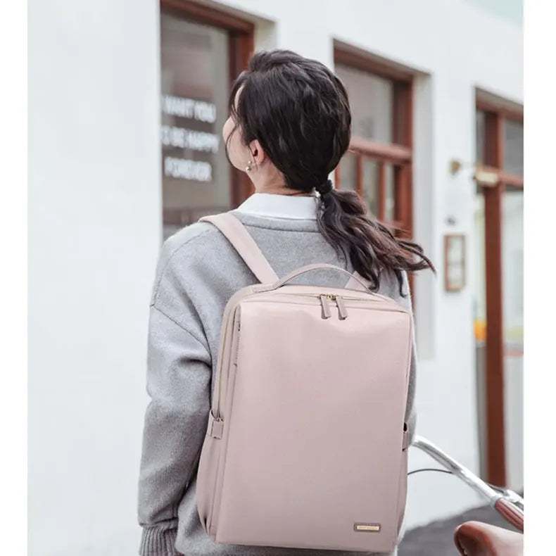 GOLF Women's Backpack Fashion New Travel Simple Business Large Capacity Laptop 15.6 inch Casual Student Backpack Women