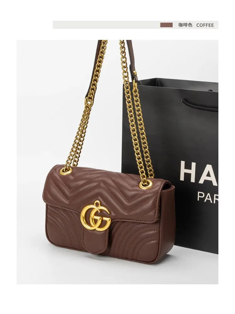 Sac à bandoulière en cuir véritable pour femme 2024 Nouveau sac à bandoulière en cuir de vachette de luxe pour femme Sac à main à motif géométrique