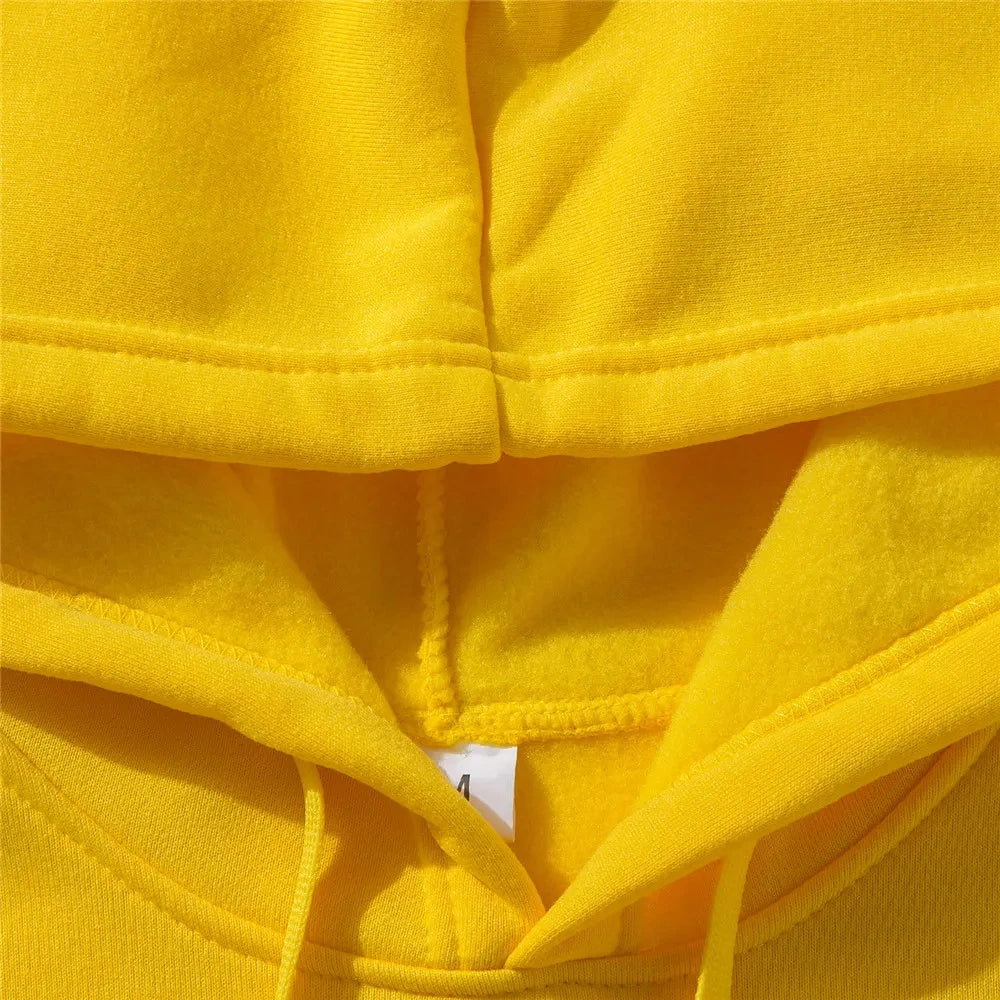 Fashion Men's Women's Hoodies Spring Autumn Winter Casual Hoodies Sweatshirts Men Tops Solid Color Hoodie Sweatshirt Male