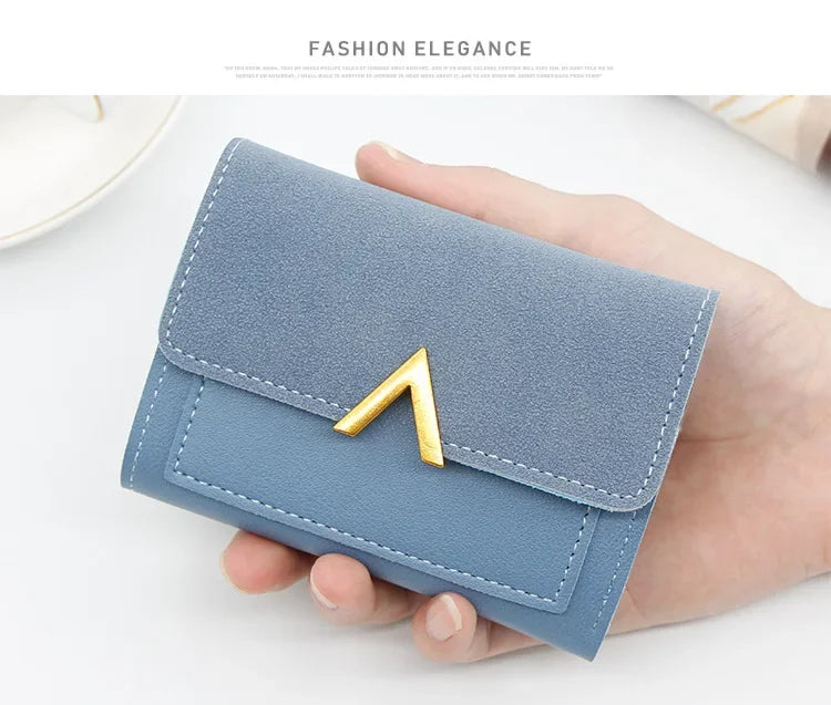 2024 Leather Women Wallets Hasp Lady Moneybags Zipper Coin Purse Woman Envelope Wallet Money Cards ID Holder Bags Purses Pocket