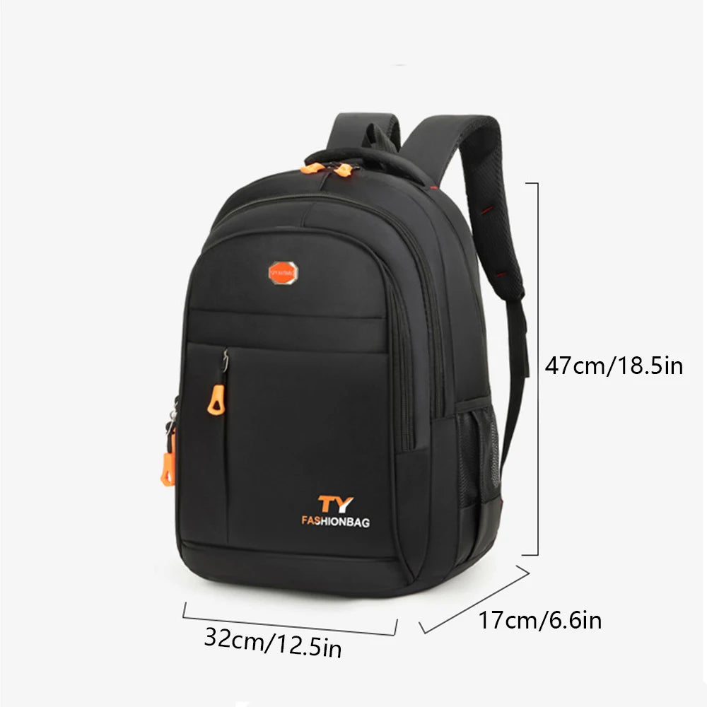 Business commuting men's computer backpack, large capacity multifunctional waterproof travel backpack-ll ﻿