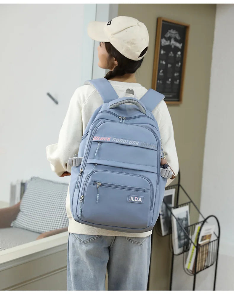 Backpacks for School Teenagers Girls Casual Nylon Knapsack Bolsa Feminina Women Shoulder Bags Kids Packsack Mochilas Para Mujer