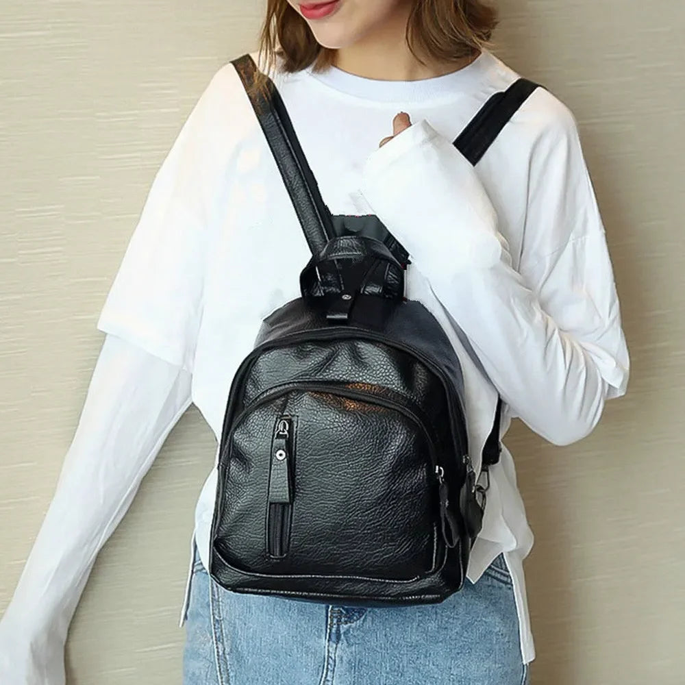 New Female Fashion Lady High Capacity Waterproof College Backpack Trendy Women Laptop School Bags Cute Girl Travel Book Bag Cool