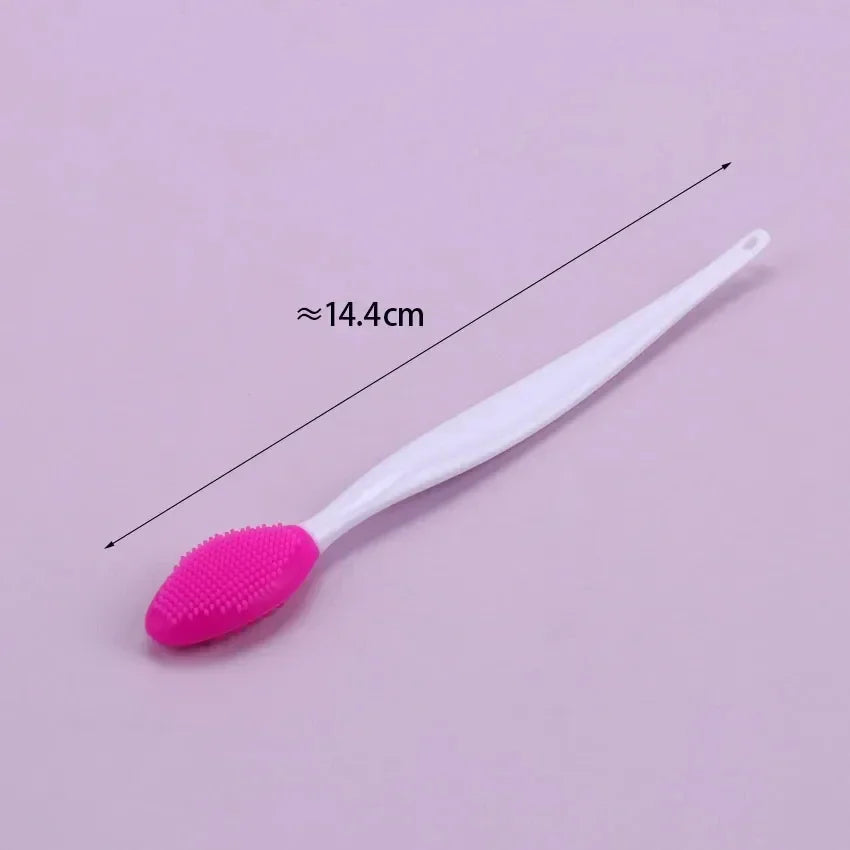 1 brosse nettoyante en silicone pour le visage, soin de la peau, exfoliante, pour le nez, pour éliminer les points noirs