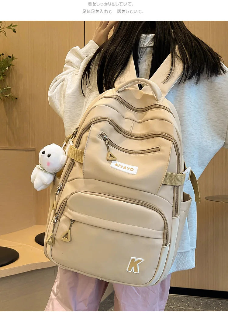 Women's Bag Backpacks Woman Bags Backpack Bagpacks Travel Female Back Pack Mens Ita Ladies 2024 Kawaii Multifinonal School Trend