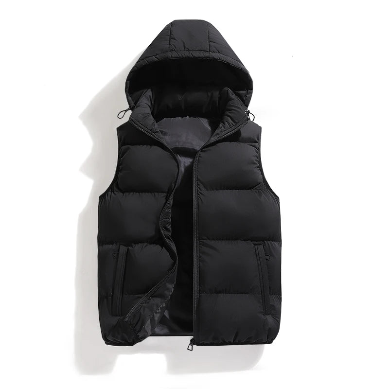 Men's Cotton Hooded Puffer Vest Best Sellers