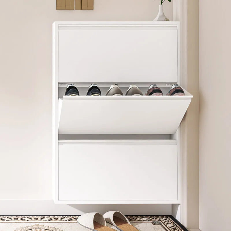 Metal Modern Shoe Rack Hanging Wall Living Room Shoe Cabinet Storage Organizer Organizador De Zapatos Hallway Furniture