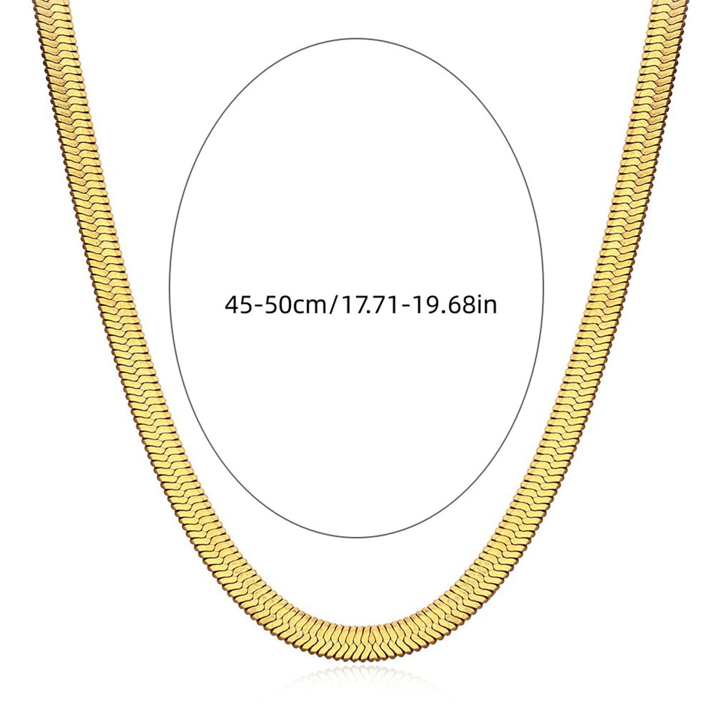 Un collier chaîne plaquée or chaîne en os clavicule collier pour femme collier simple à la mode pour collier de perles avec breloques