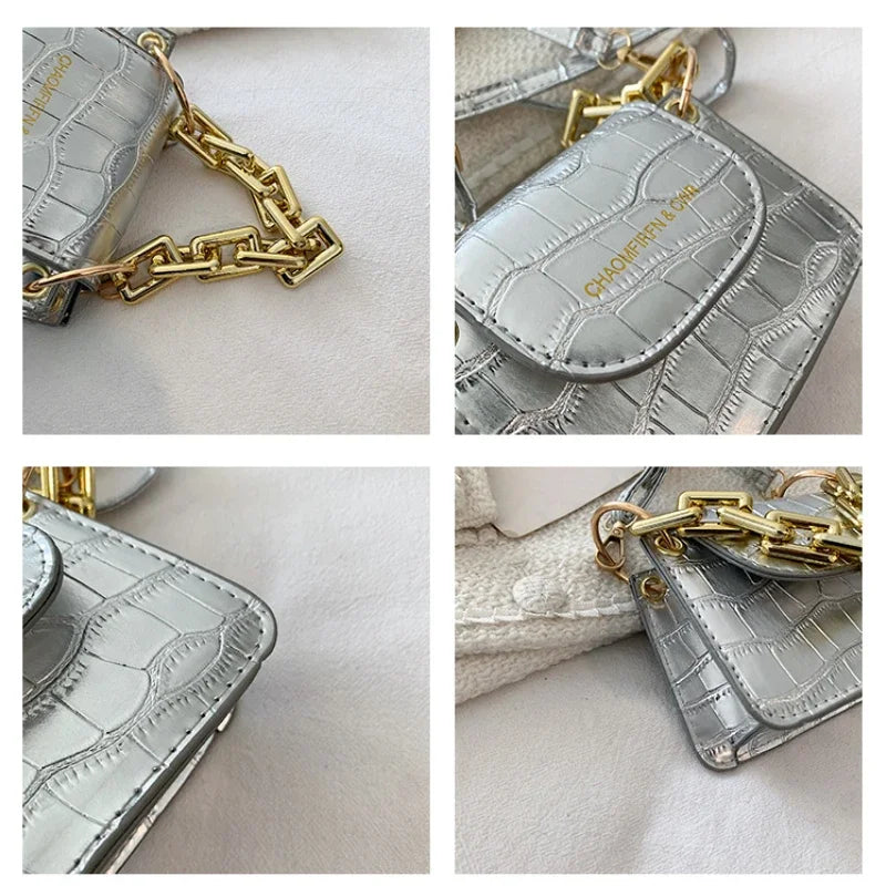 Handbag Women's 2024 Trend Woman Shoulder Purse Chain Female Bag Mini Summer Crossbody Bags for Women Fashion Luxury Designer