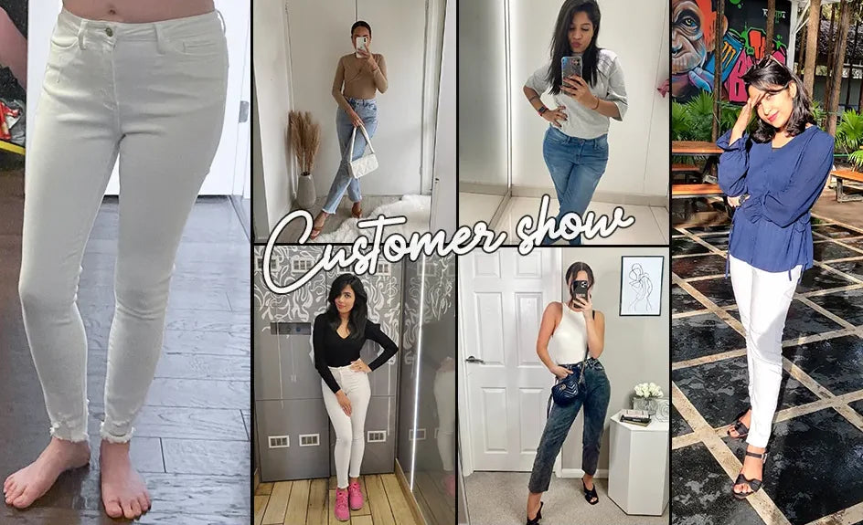 Fashion Thin Leg Elastic Jeans Women High Waist Skinny Denim Pants Oversize Trousers Shaping Butt Lift Jeans