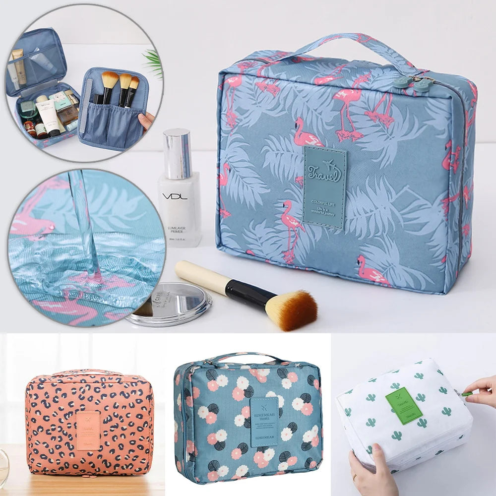 Outdoor Multifunction Makeup Bag Women Cosmetic Bag Portable girl Toiletries Organizer Waterproof Female Storage Make up Cases