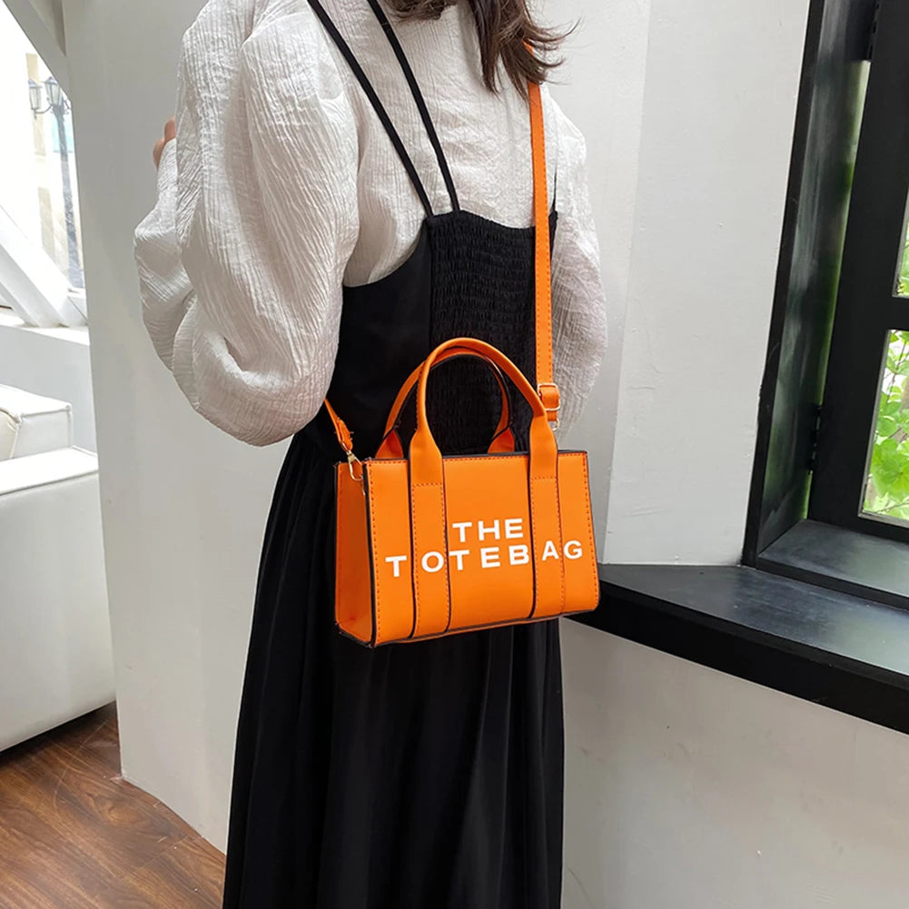 Women Tote Bag Luxury Designer Bag Tote Women Handbags Letter Shoulder Bags Soft PU Shopper Purses Crossbody Bags for Women