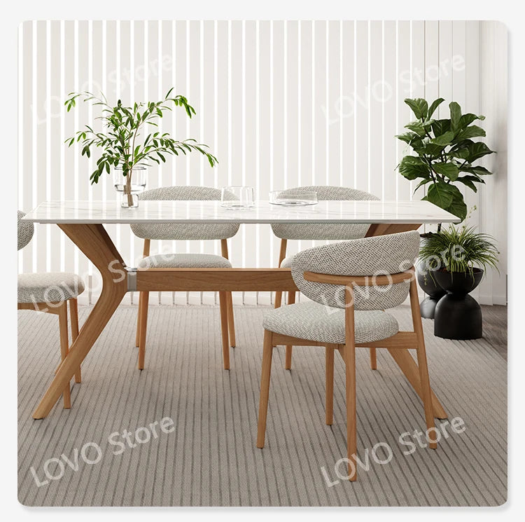 Nordic Mobile Dining Room Sets Armchair Foldable Design Chair  Table Set ModernHome Furniture DW