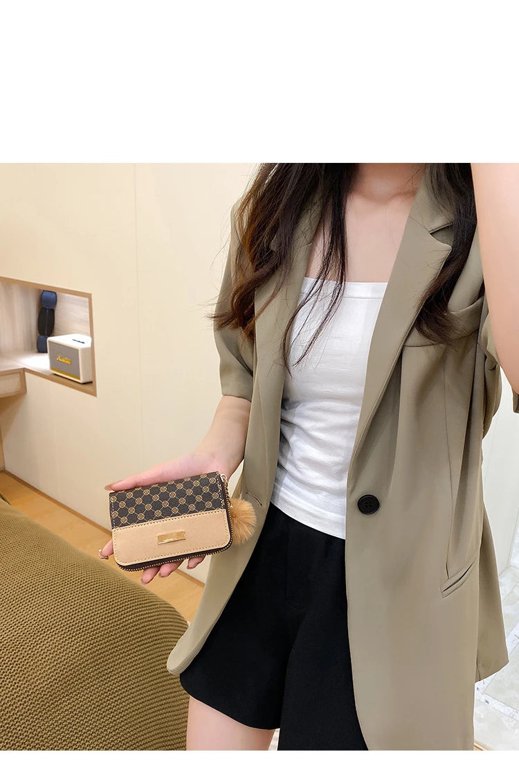 Women Short Wallet Many Department Ladies Cute Small Clutch Ladies Money Coin Card Holders Purse Female Wallets