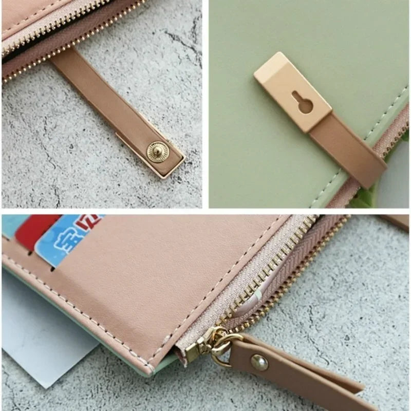 Long Women's Wallet Female Purses Tassel Coin Purse Card Holder Wallets Pu Leather Clutch Money Bag Purses Carteras Para Mujer