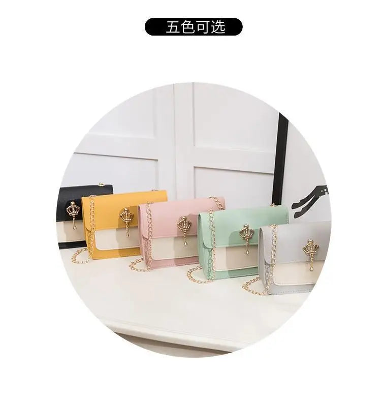 Fashion New Women Crossbody Bag PU Leather Small Flap Messenger Bag for Ladies Sling Bag Mobile Phone Wallet Summer Handbags