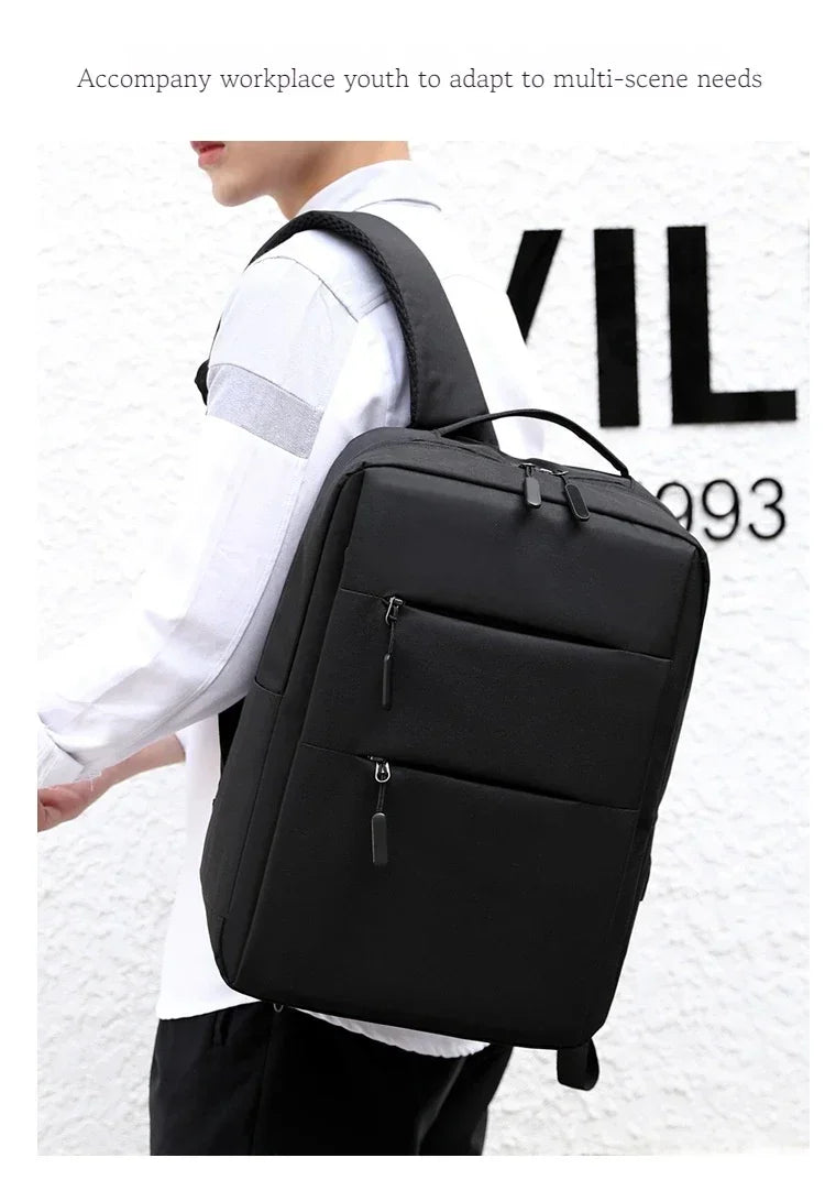 Men's Backpack Multifunctional Waterproof Bags For Male Business Laptop Backpacks Phone Charging Bagpack Casual Rucksack