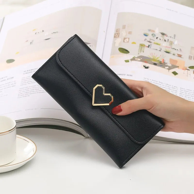 2024 Long Women Wallets Free Name Customized Lady's New Fashion High Quality PU Female Purse Photo Holder Wallet For Girls