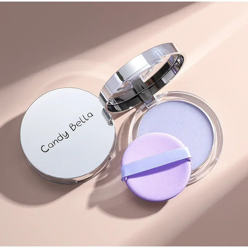 Blue Sky Setting Powder Cake Natural Long-Lasting Oil Control Face Foundation Waterproof Matte Compact  Loose Powder Makeup