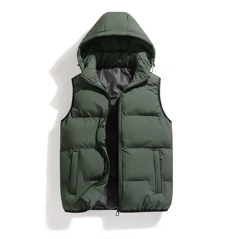 Men's Cotton Hooded Puffer Vest Best Sellers