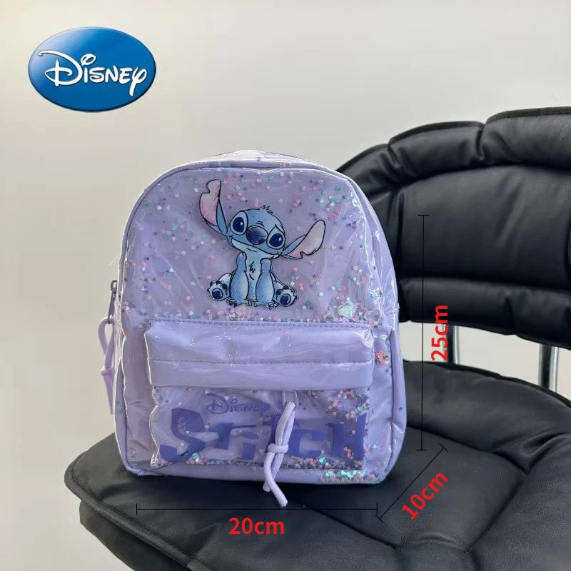 Sac à dos tendance Disney Mickey Mouse pour femme, cartable en toile Minnie, grande capacité, pour filles