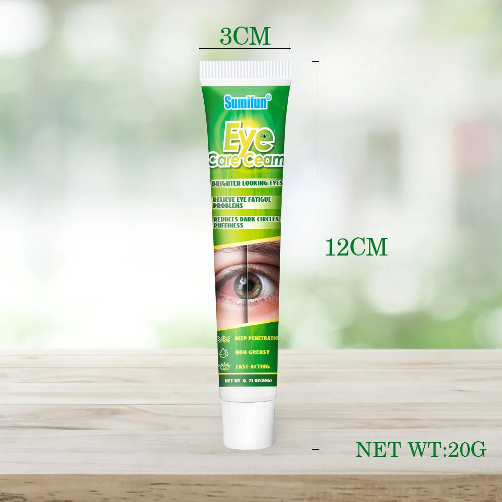 Chinese Herbal Medicine Eye Care Cream Brighter Looking Eyes Relieve Eye Fatigue Problems Reduces Dark Circles And Puffiness