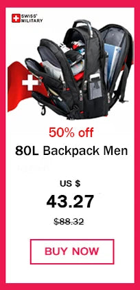 SWISS MILITARY Multifunction Large Capacity Male Bag Fashion Travel Usb Charging Waterproof 23 inch Laptop Backpack Men Mochila