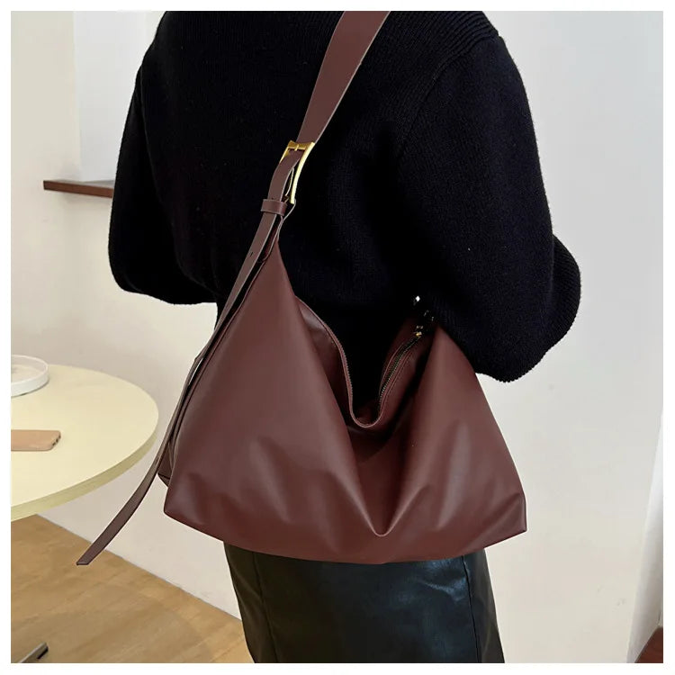 Large Capacity Designer Luxury Bag Leather Bolsas Bags for Women Travel Women's Female Tote Shoulder Handbag 2023 Trend Shopper