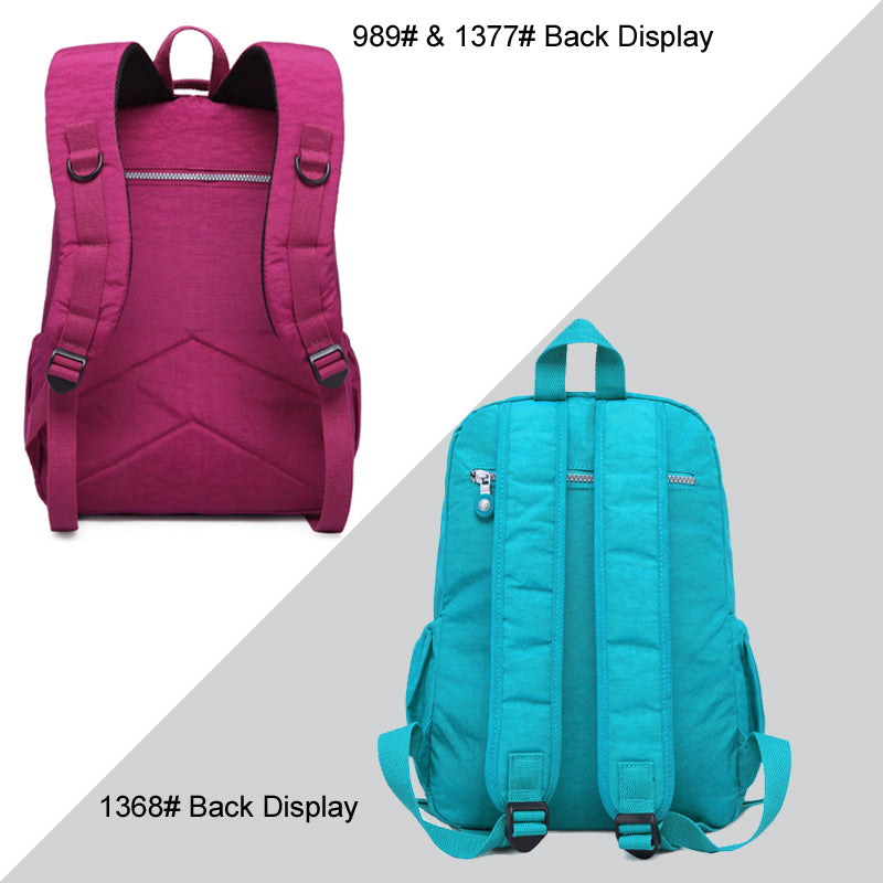 Mochila Feminina School Backpack for Teenage Girl 2024 Travel Back Packs Bag Women Nylon Waterproof Laptop Bagpack