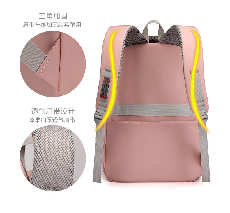 Backpacks for School Teenagers Girls Casual Nylon Knapsack Bolsa Feminina Women Shoulder Bags Kids Packsack Mochilas Para Mujer