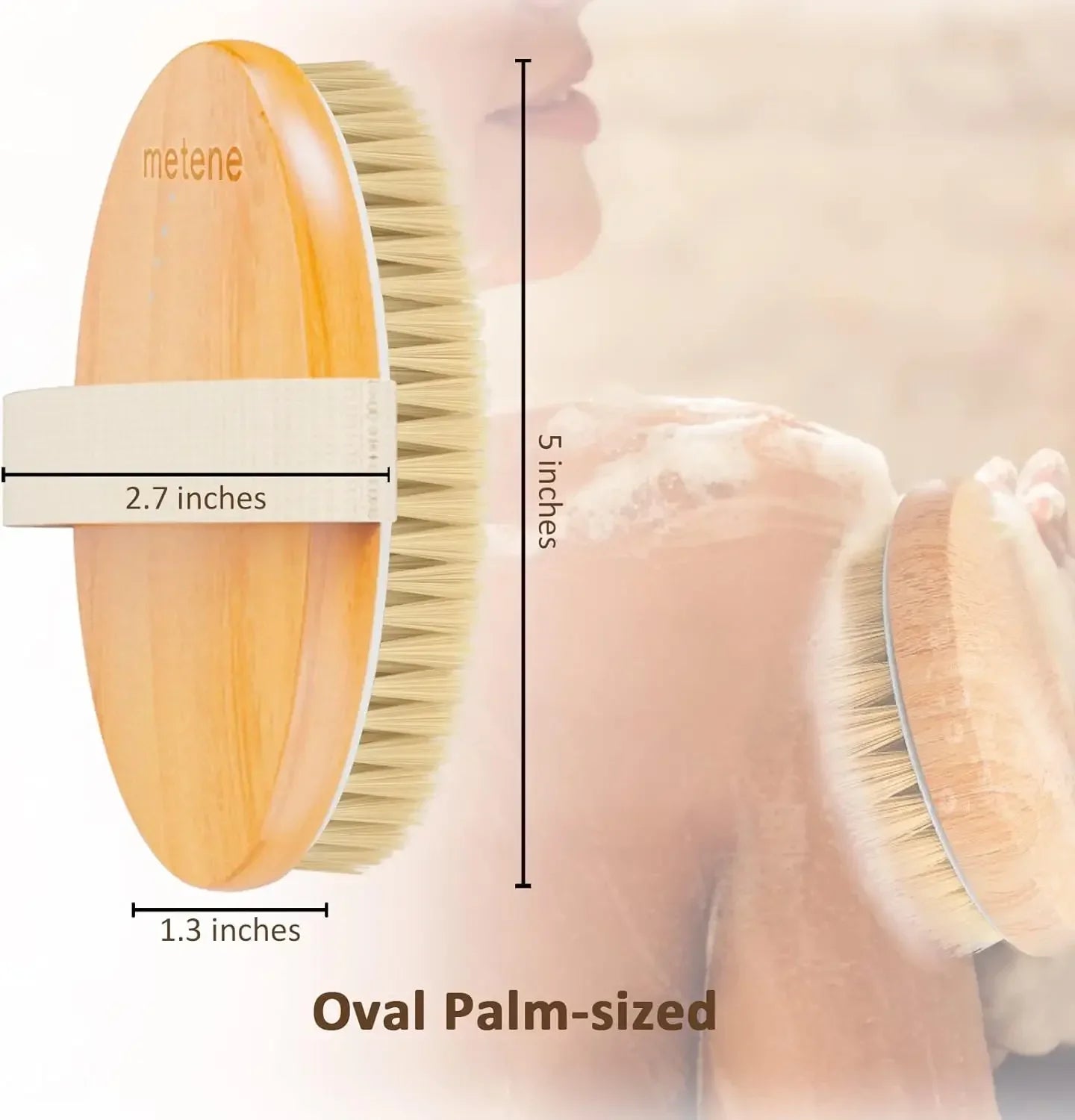 Brosses sèches pour le corps, exfoliantes pour le corps, poils naturels pour peau sèche, améliore la circulation, arrête les poils incarnés