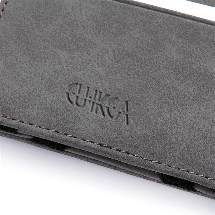 New Mini Men Wallets Name Engraved Card Holder Male Wallet High Quality PU Leather Zipper Coin Pocket Small Magic Man Purses