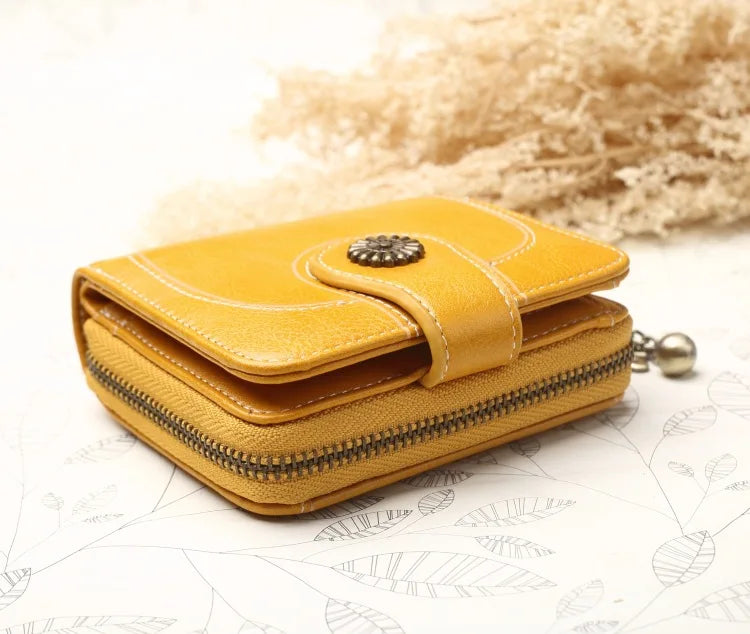 Women Wallets and Purses PU Leather Money Bag Female Short Hasp Purse Small Coin Card Holders Blue Red Clutch New Women Wallet