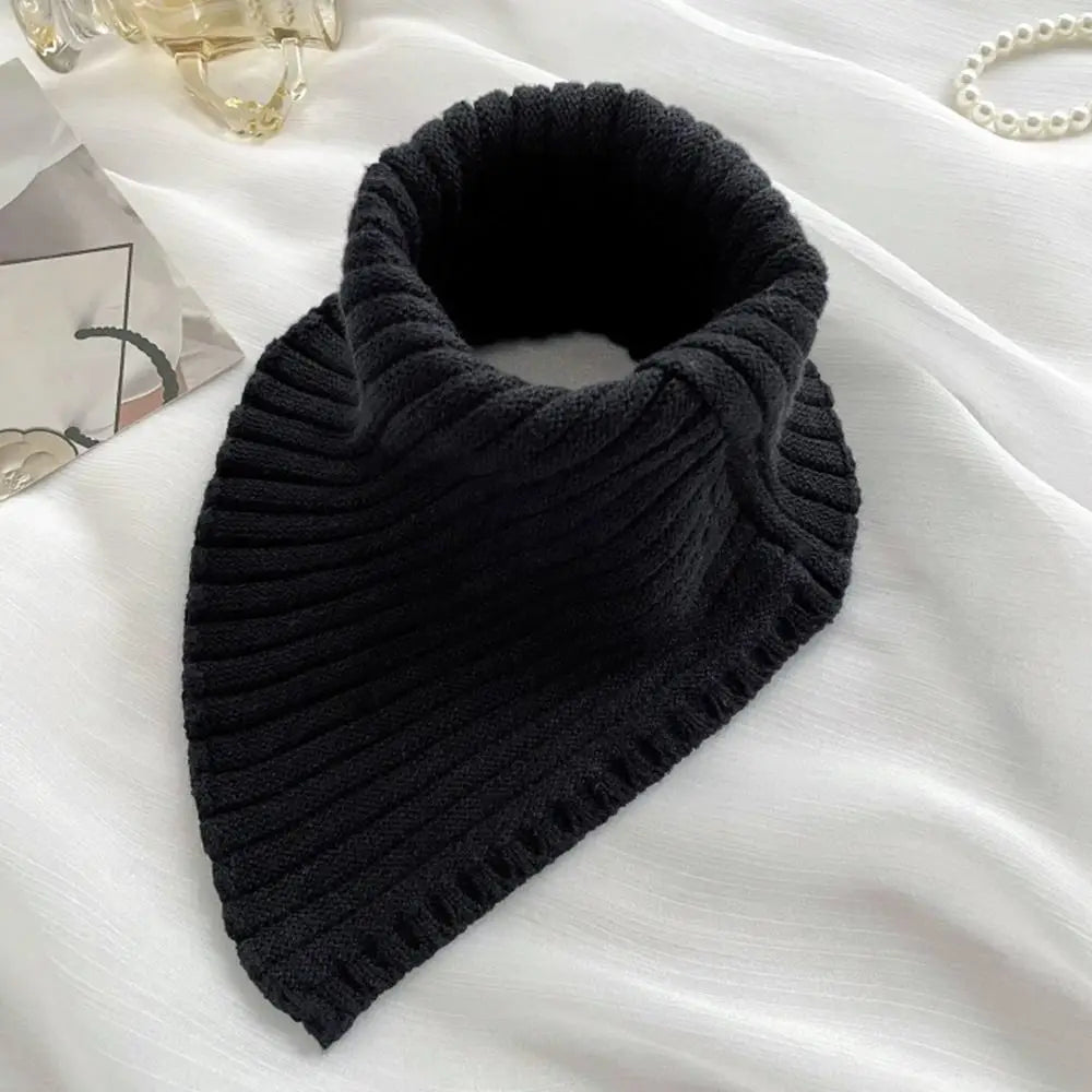 Women Knitted Fake Collar Scarf Women Warm Turtleneck Neck Warmer Detachable Winter Windproof Scarf