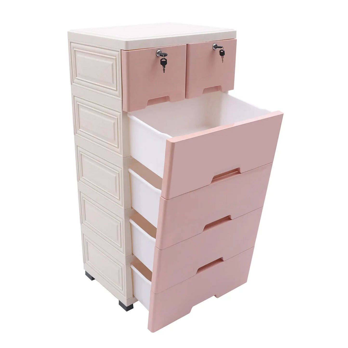 Organizer Plastic Storage Dresser Boxs Living Room Cabinet Bedroom Drawers 6 Drawer Clothes Organizer Tower Cabinets Lockable