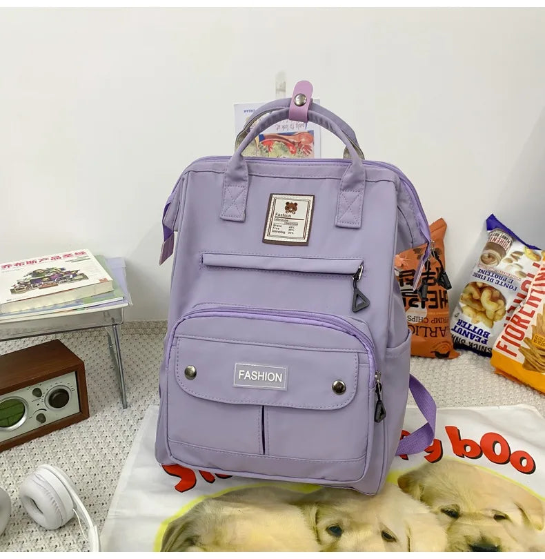 2024Kawaii Backpacks for Students School Children Girls Schoolbag Trendy Travel Bag Laptop Backpack Outdoor Travel Shoulder Bags