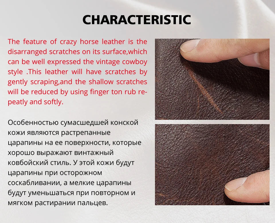 Short Genuine Leather Men's Wallets England Style Clutch Bag Top Quality Mini Purse for Women with Double Zipper Coin Pocket