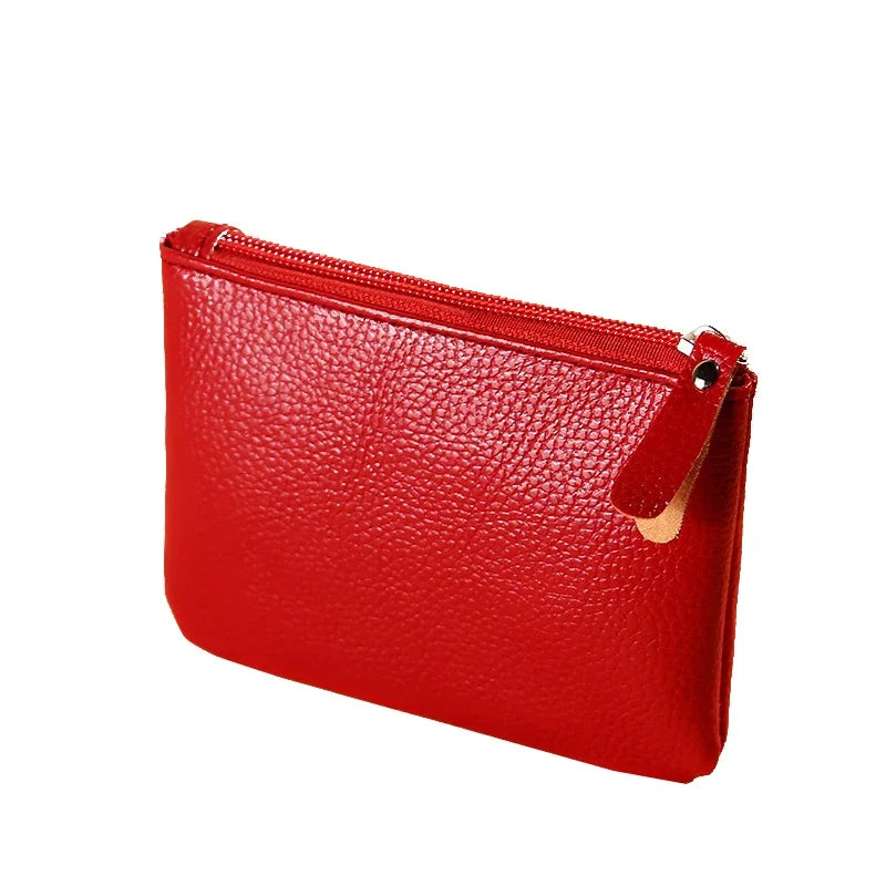 New Mini Wallet Luxury Brand Designer Women Coin Purse Red Black Female PU Leather Small Hand Bag Cash Pouch Card Holder