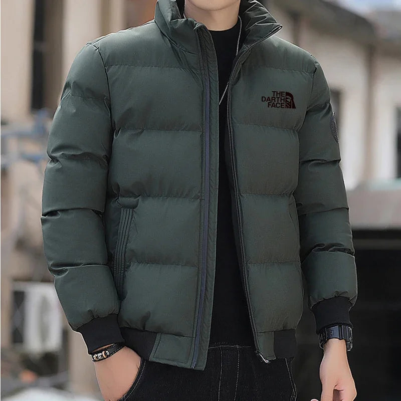 Veste et manteau d'hiver pour hommes Manteau en coton 2024 Nouvelle veste parka Parka pour homme coupe-vent épaisse et chaude taille européenne XS-3XL