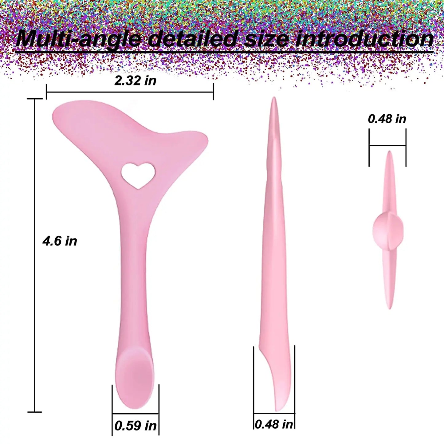 Pochoirs pour eye-liner en silicone réutilisables, pointes d'ailes souples, dessin de Marscara, aide au port de rouge à lèvres, applicateur de masque de crème pour le visage, outil de maquillage