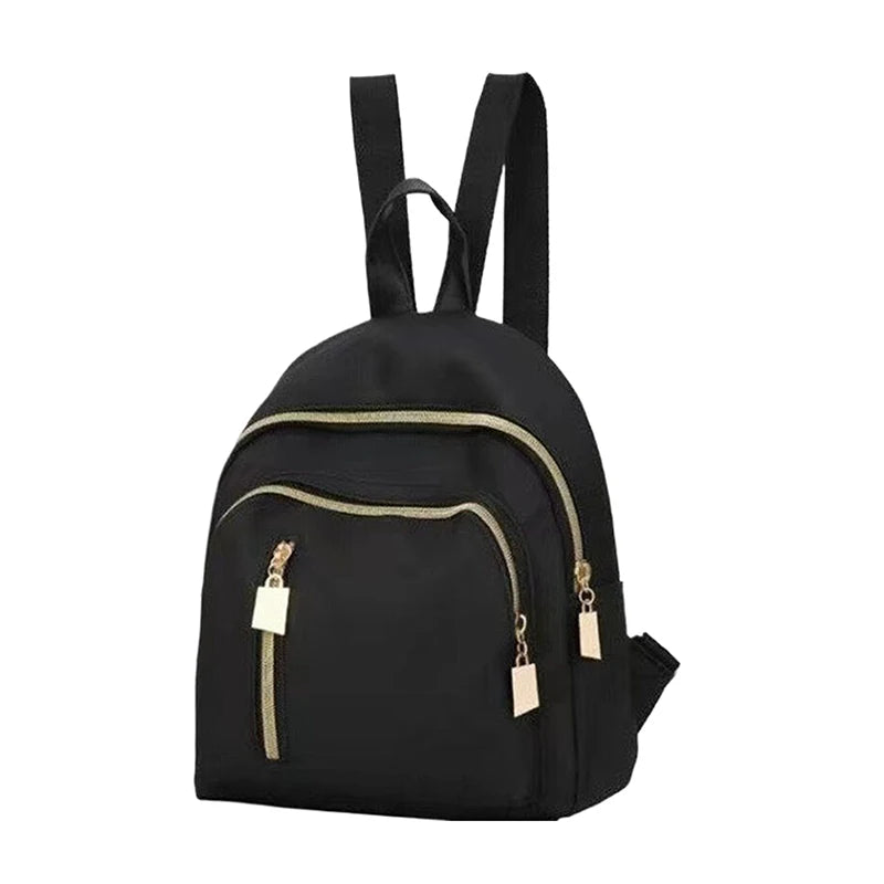 Waterproof Nylon Women Backpack Leisure Small Knapsack Fashion Student Book Bag Casual Bag Shoulder Bag